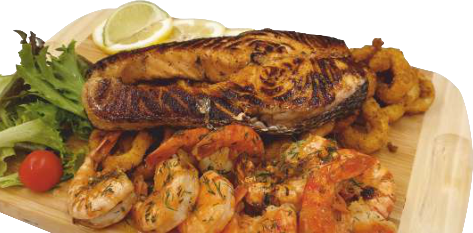 Плато морски дарове